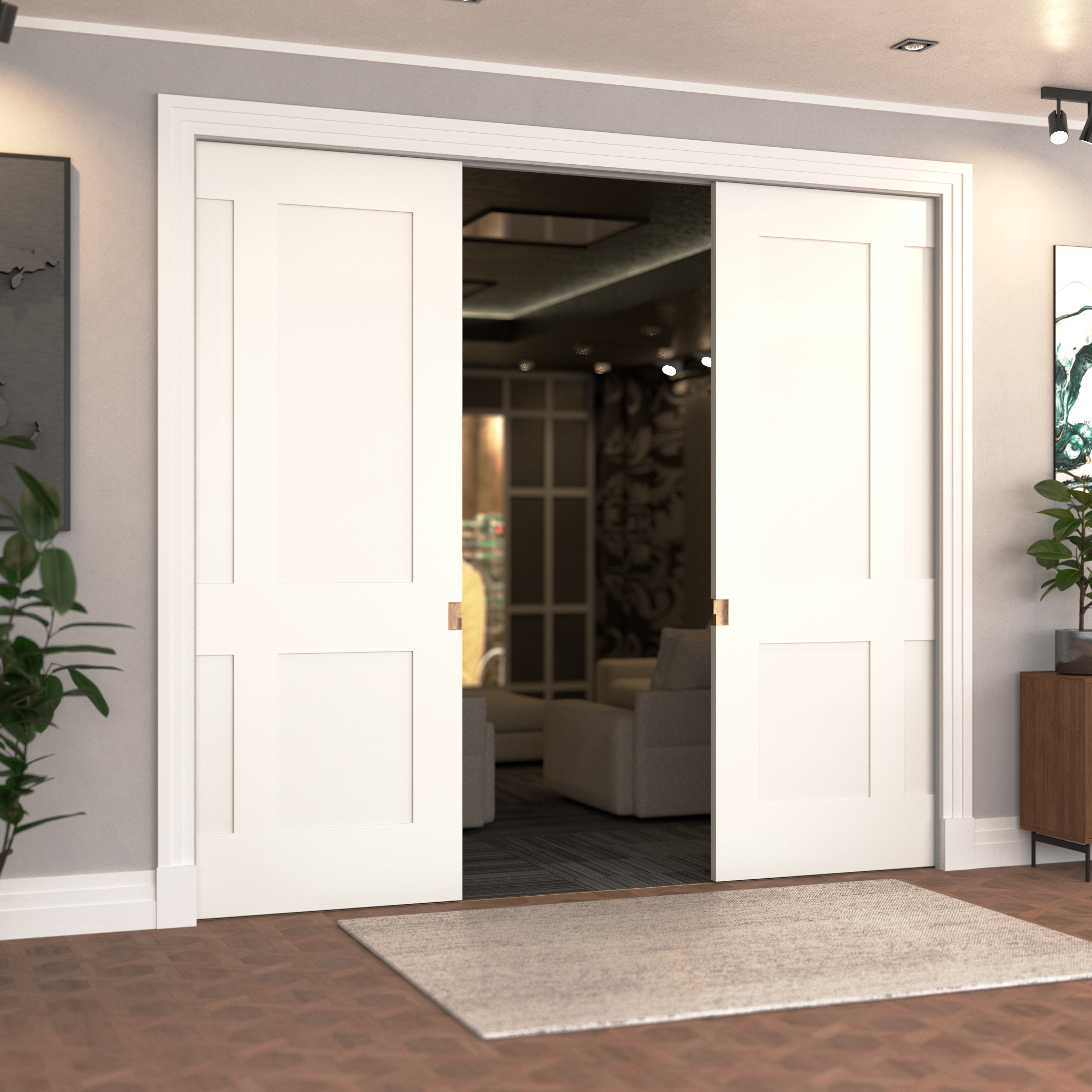 Four Panel recessed style doors
