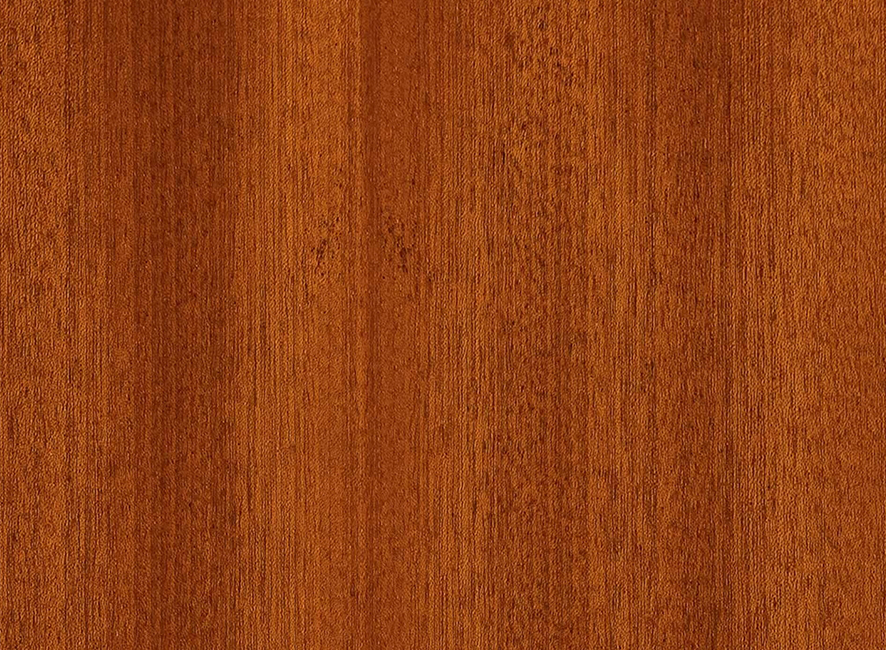 Door finish - Sapele