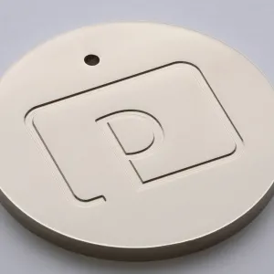 Polished Nickel Plate sample swatch