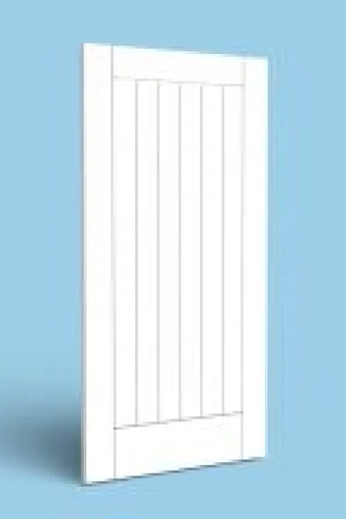 Vertical boarded door blank
