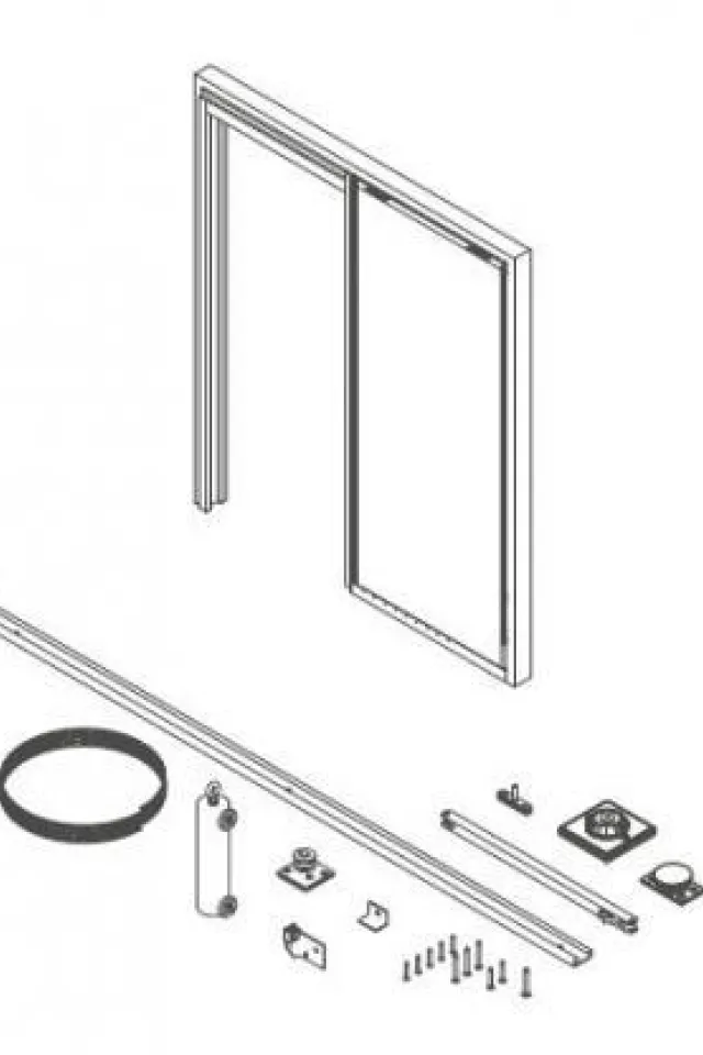 24v hold back with self closer