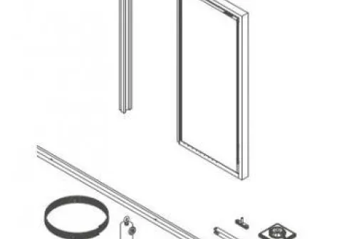 24v hold back with self closer