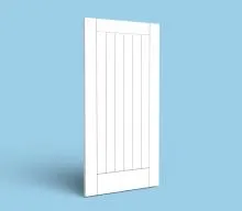 Vertical boarded door blank